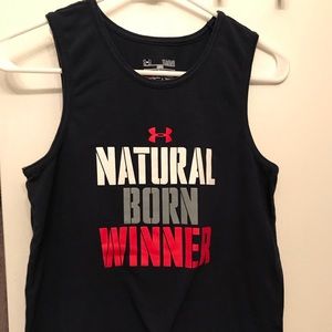 Boys Under Armour muscle tank